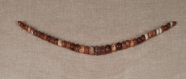 String of Carnelian Ball  Beads by an unrecorded maker, The Metropolitan Museum of Art