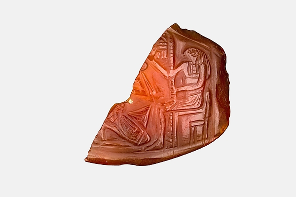 Plaque from a bracelet, ca. 1386–1347 BCE