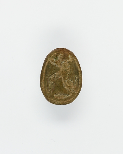 Scarab depicting a griffin by an unrecorded maker, The Metropolitan Museum of Art