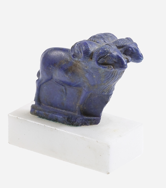 Banebdjedet, depicted with four ram heads