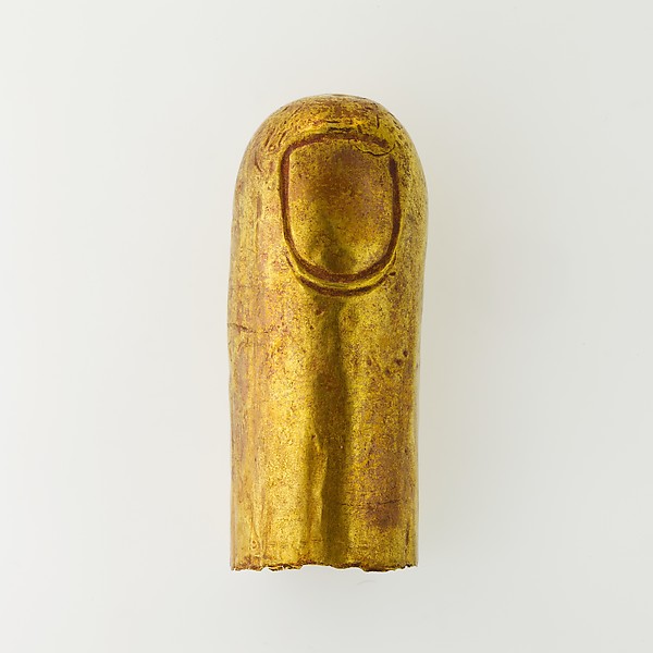 Finger stall, ca. 1479–1425 BCE