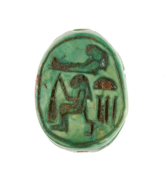 Scarab Inscribed for Hatshepsut by an unrecorded maker, The Metropolitan Museum of Art