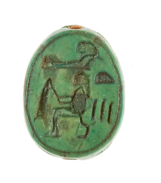 Scarab Inscribed for Hatshepsut by an unrecorded maker, The Metropolitan Museum of Art