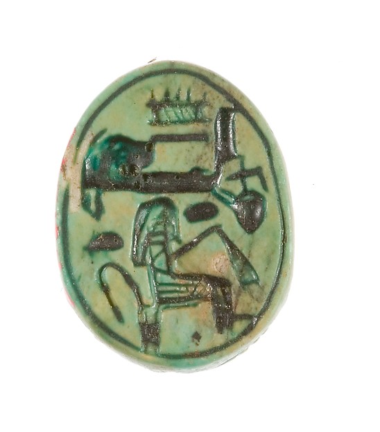 Scarab Inscribed Hatshepsut United with Amun by an unrecorded maker, The Metropolitan Museum of Art