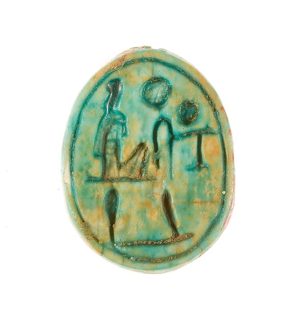 Scarab Inscribed Maatkare (Hatshepsut), She Lives by an unrecorded maker, The Metropolitan Museum of Art