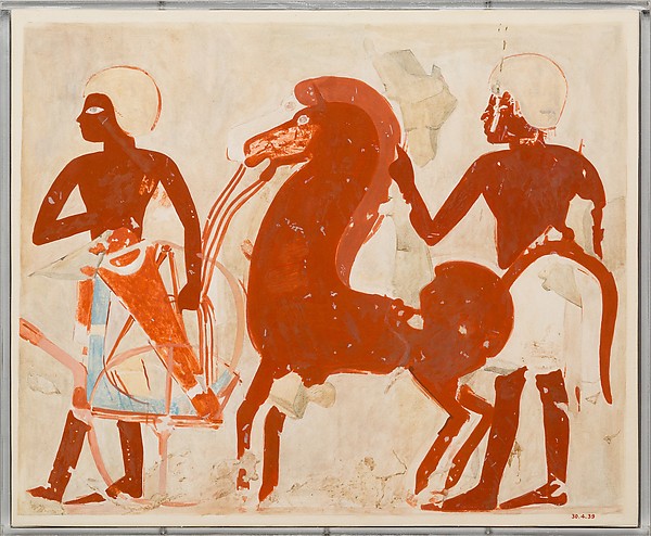 Offerings of a Chariot and Horse, Tomb of Userhat