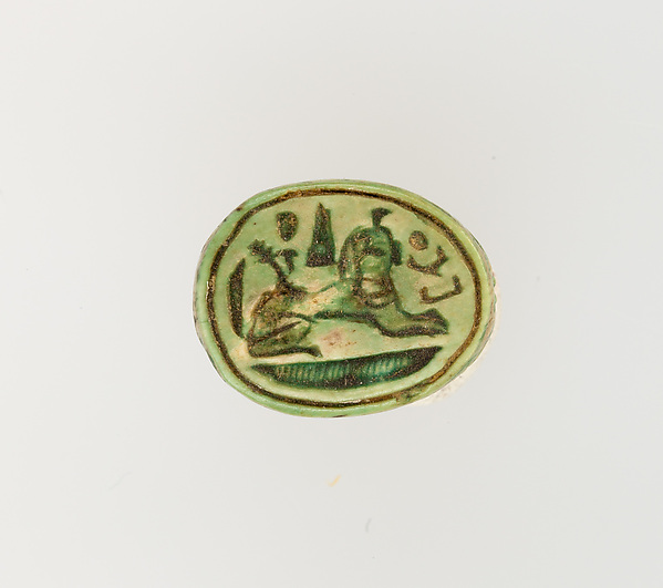 Scarab Inscribed with the Throne Name of Amenhotep I