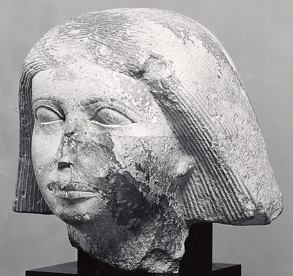 Head of a statue, ca. 2400–2150 BCE