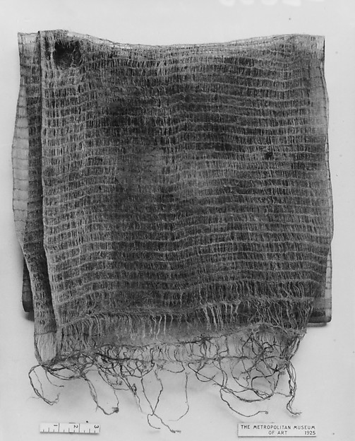 Openwork shawl
