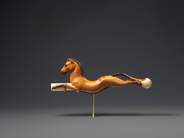 Whip Handle in the Shape of a Horse by an unrecorded maker, The Metropolitan Museum of Art