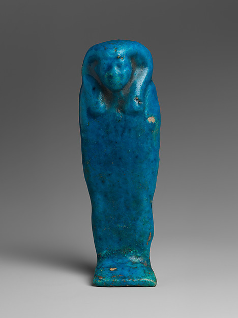 Uninscribed shabti by an unrecorded maker, The Metropolitan Museum of Art