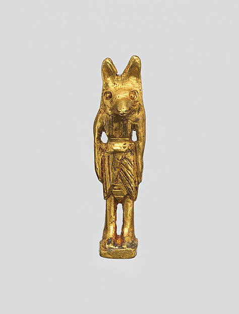 Amulet pendant, genii