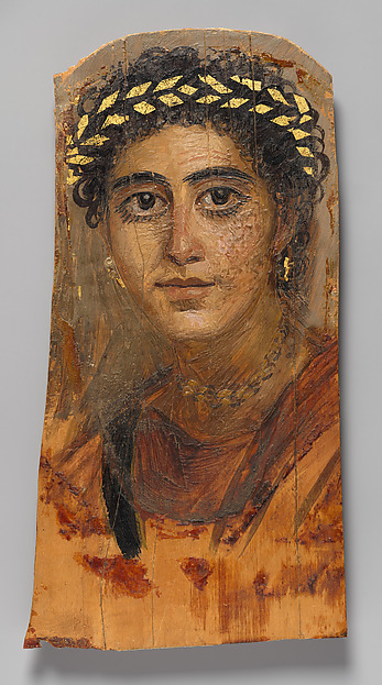 Portrait of a young woman in red by an unrecorded maker, The Metropolitan Museum of Art