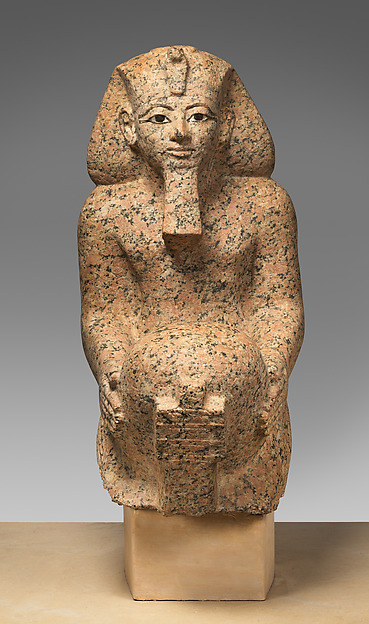 Kneeling statue of Hatshepsut, ca. 1473–1458 BCE