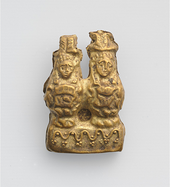 Pendant: Osiris and Isis of Canopus by an unrecorded maker, The Metropolitan Museum of Art