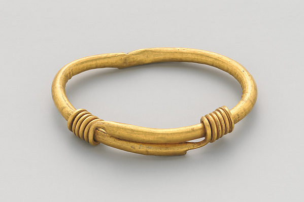 Bracelet with sliding clasp, perhaps for a child