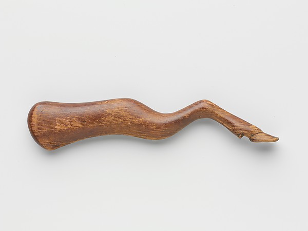 Model of the foreleg of a horned animal, perhaps from a foundation deposit by an unrecorded maker, The Metropolitan Museum of Art