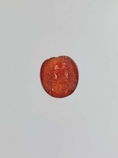 Intaglio with head of Serapis (?)