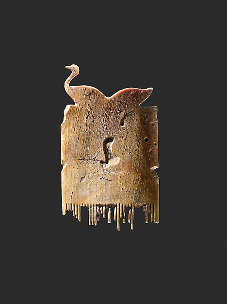 Comb with a pair of ducks by an unrecorded maker, The Metropolitan Museum of Art
