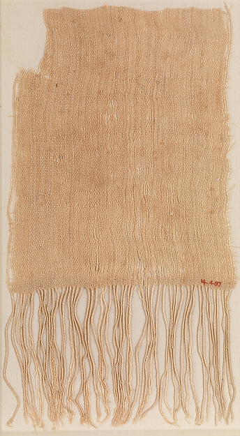 Sample of Fringed Cloth