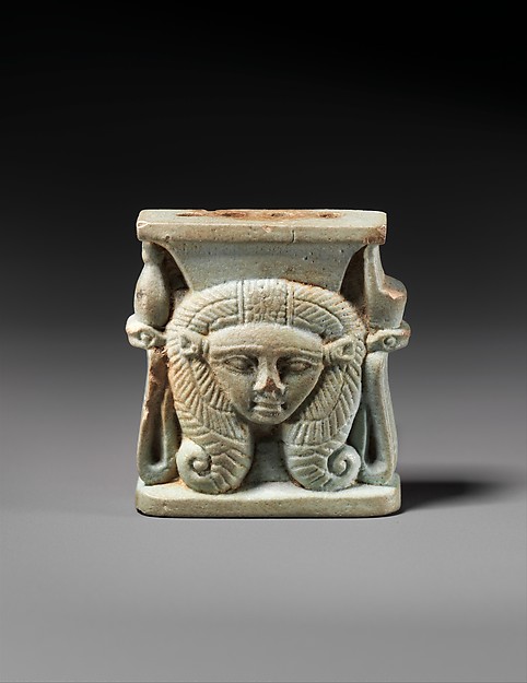 Hathor Head Amulet