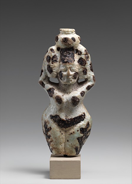 Nude female figure holding a vase on her head by an unrecorded maker, The Metropolitan Museum of Art