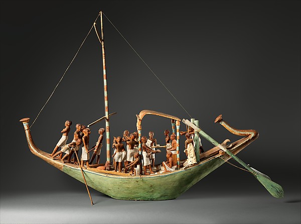 Model Sailboat, ca. 1981–1975 B.C.