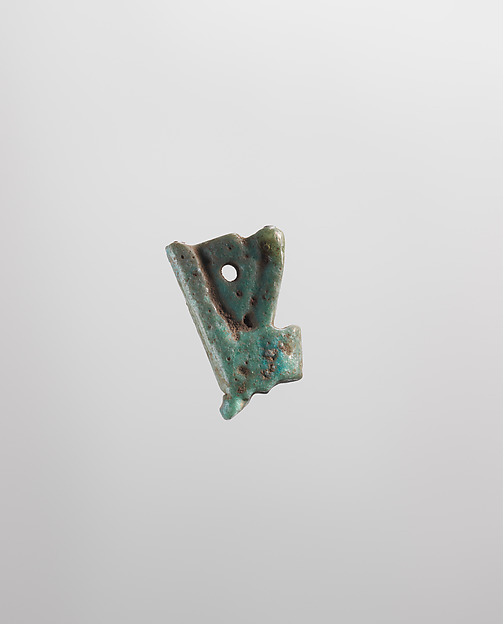 Amulet of a crown of Lower Egypt