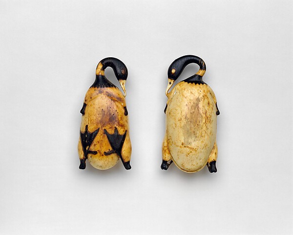 Cosmetic Dish in the Shape of a Trussed Duck