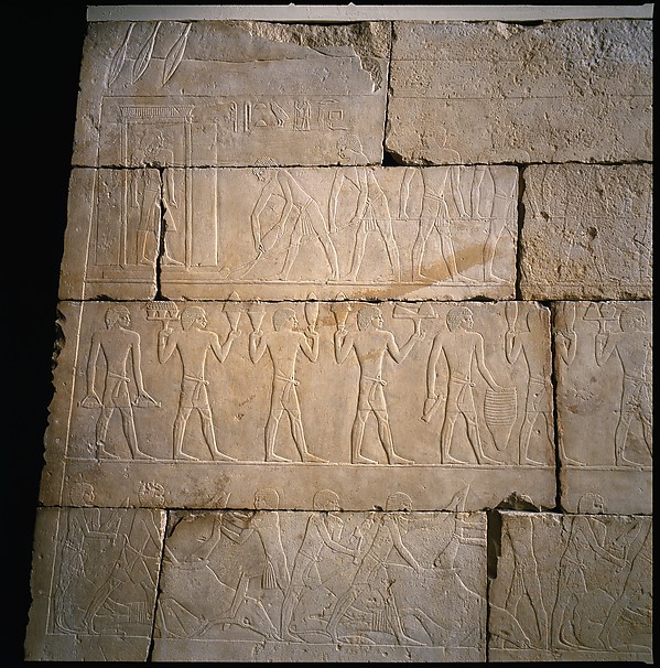 Tomb chapel of Raemkai: South wall of the entrance corridor by an unrecorded maker, The Metropolitan Museum of Art
