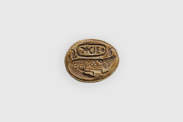 Scarab Inscribed for Thutmose III by an unrecorded maker, The Metropolitan Museum of Art