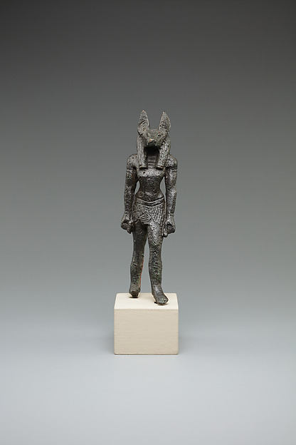 Anubis. 04.2.427. The Metropolitan Museum of Art. Public domain.