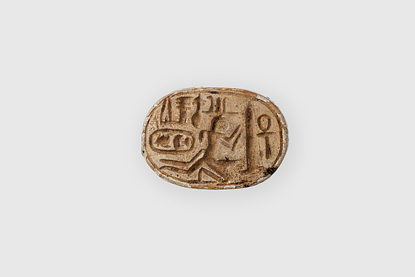 Scarab Inscribed for Thutmose III by an unrecorded maker, The Metropolitan Museum of Art