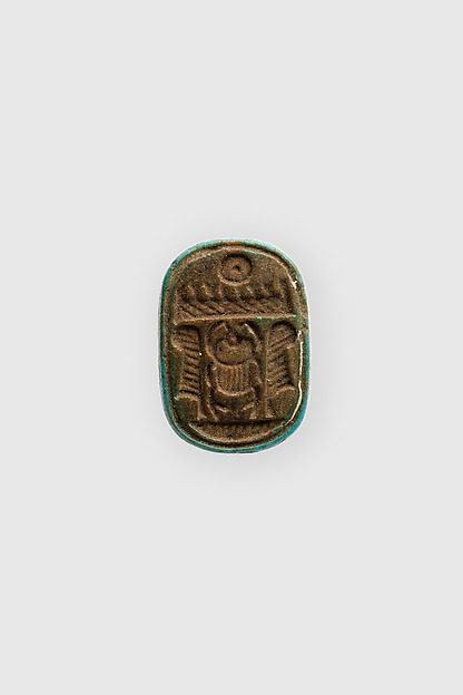 Scarab Inscribed for Thutmose III by an unrecorded maker, The Metropolitan Museum of Art