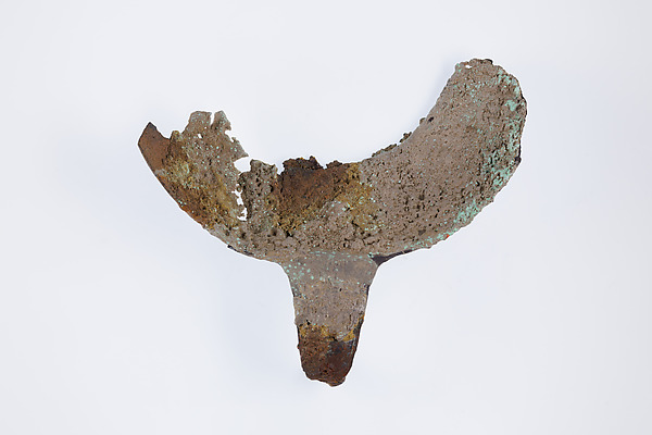 Part of a shallow strainer