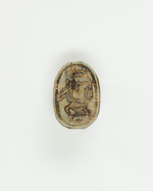 Scarab of Amenemhat by an unrecorded maker, The Metropolitan Museum of Art