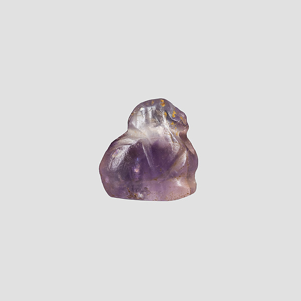 Human headed amulet (bird?) by an unrecorded maker, The Metropolitan Museum of Art