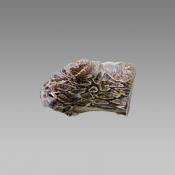 Animal head, 664–30 BCE