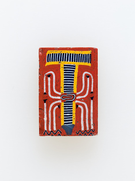 Inlay with a sema tawy design, 100 BCE–100 CE