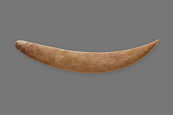Curved Bifacial Knife