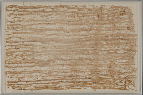 Piece from a gauze-like material
