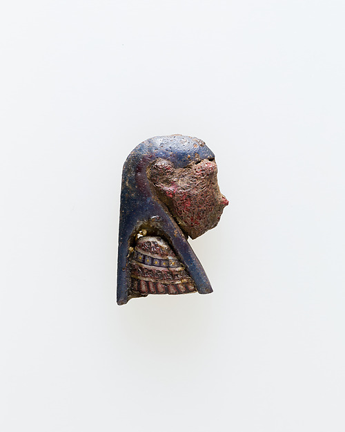 Inlay, profile bust fitted from sections, ca. 200 BCE–CE 100