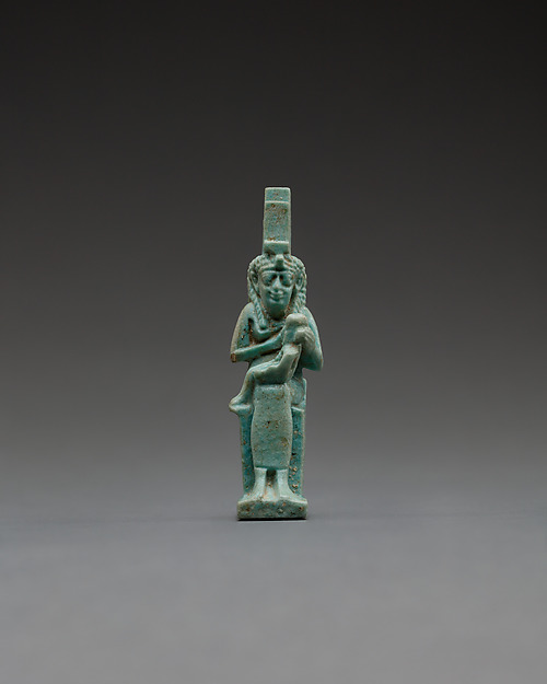 Figure of Isis nursing Horus