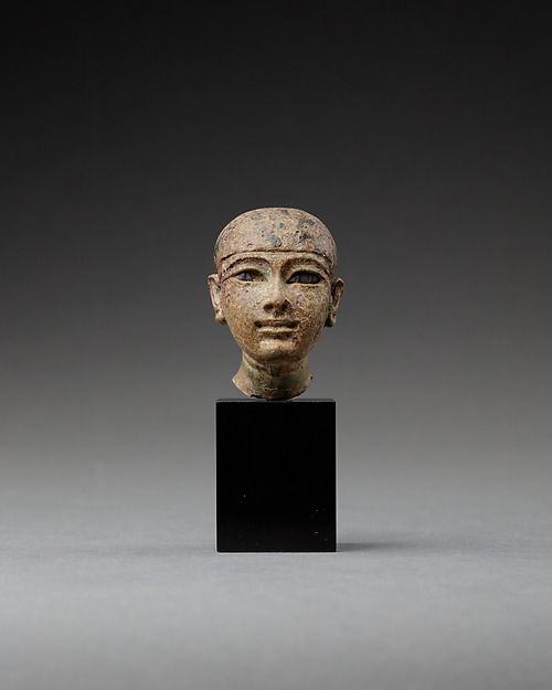 Head of a Statuette of Ptah