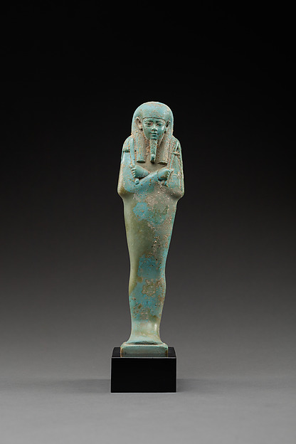 Shabti of the Overseer of the Fleet Hekaemsaf by an unrecorded maker, The Metropolitan Museum of Art