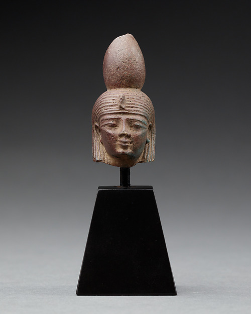 Head of a goddess, ca. 550–30 BCE