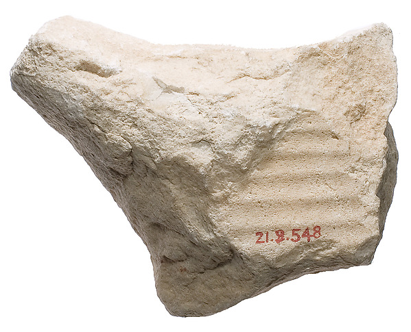Pleated garment and raised area, insert (?), ca. 1347–1330 BCE