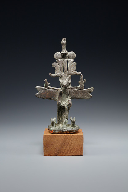 Figurine group, animals, 664–525 BCE