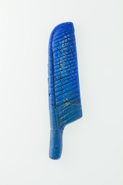 Inlay, hieroglyph by an unrecorded maker, The Metropolitan Museum of Art
