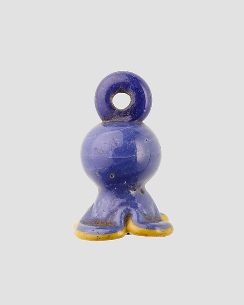 Pendant in the Shape of a Pomegranate Flower by an unrecorded maker, The Metropolitan Museum of Art